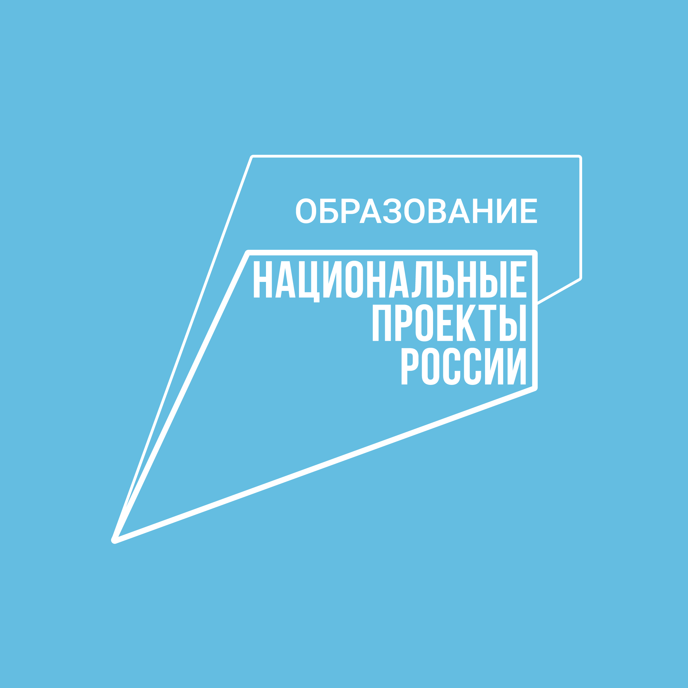 Банер "Национальные проекты России. Образование"